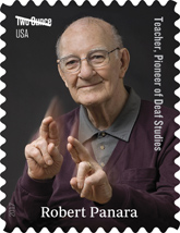 USPS - Robert Panara Forever Stamp, 2017