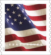 USPS - US Flag stamp 2017