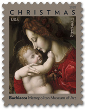USPS Madonna and Child Stamp 2018