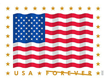 US Flag Stamped Envelope, 2020