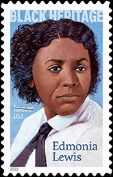 USPS - Black Heritage, Edmonia Lewis, 2022