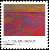 USPS - George Morrison Forever Stamp, 2022