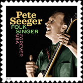 USPS - Pete Seeger Forever Stamp, 2022