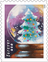 USPS - Snow Globes, 2023