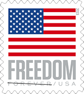 USPS, US Flag Stamp, 2023