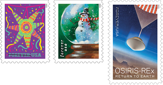 September Stamp Issues, 2023, USPS