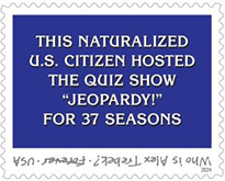 USPS - Alex Trebek Stamp, 2024