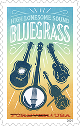 USPS - Bluegrass Forever Stamp, 2023