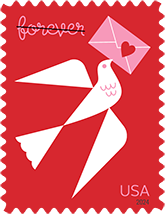 USPS, Love Forever Stamp, 2024