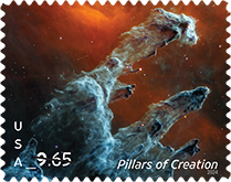 USPS - Pillars of Creation Stamp (Priority Mail, 2024)