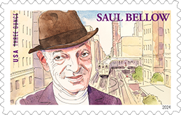 USPS - Saul Bellow Forever Stamp, 2024