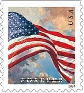 USPS - U. S. Flags Forever Stamps, 2024