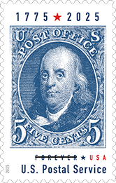 USPS - 250 Years of Delivery - Ben Franklin, Post Master General