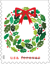 Holiday Cheer Forever Stamp, 2025