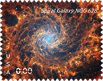 USPS - Spiral Galaxy Priority Mail, 2025