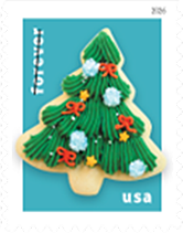 USPS - Christmas Cookies Stamp 2026