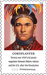 USPS - Figures of the American Revolution Forever Stamp(Cornplanter), 2026