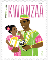 USPS, Kwanzaa Forever Stamp 2026