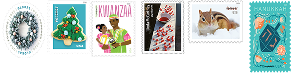 September stamp releases from the USPS, 2026