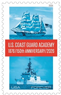 U. S. Coast Guard Academy Forever Stamp, 2026