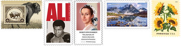 USPS Preview of stamps for 2026.