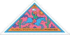 Global Postcrossing Forever Stamp